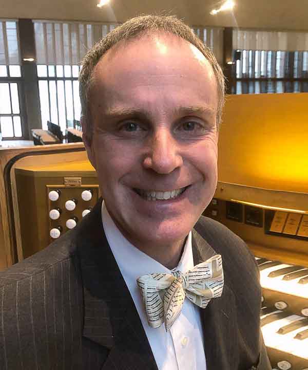 Organist Terence Flanagan